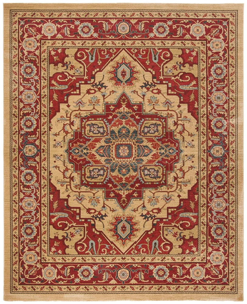 Safavieh Mahal Oswin Floral Bordered Area Rug