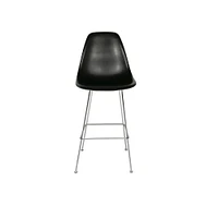 Heavenly Collection Chrome & Noir Tabouret de Comptoir