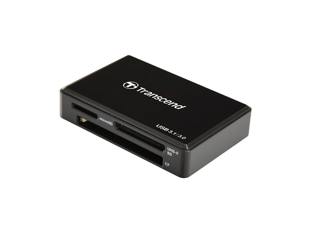 Transcend Lecteurs des Cartes USB 3.0 CompactFlash / microSDHC / microSDXC / SDHC / SDXC / SD / microSD / Compact Flash