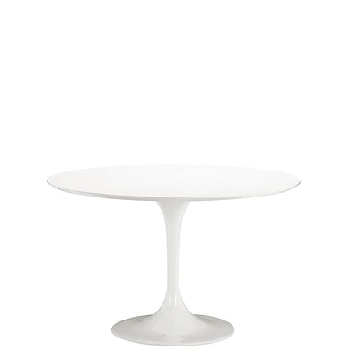 Heavenly Collection Blanc 39" Table à Manger