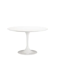 Heavenly Collection Blanc 39" Table à Manger