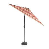 Parasol de marché à manivelle de hometrends de 2,7 m (9 pi.)