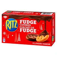 Craquelins Ritz Enrobés De Fudge