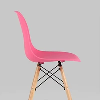 Chaise en bois rose foncé Heavenly Collection, lot de 6