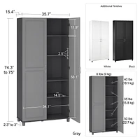 Armoire de rangement utilitaire Kendall 36 po