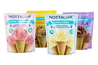 Mélange à crème glacée Nostalgia 2-Quart Premium, fraise Crème glacée, fraise
