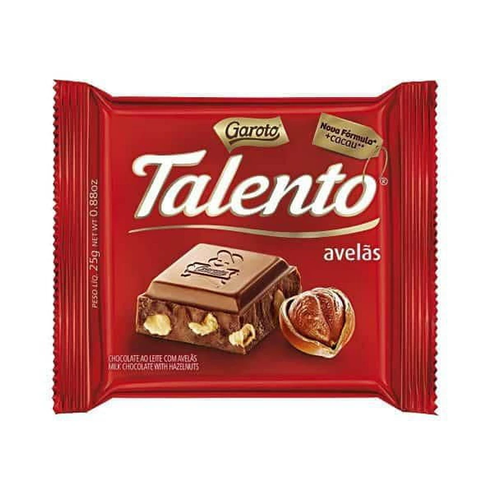 Garoto Talento  Milk Chocolate with hazelnut