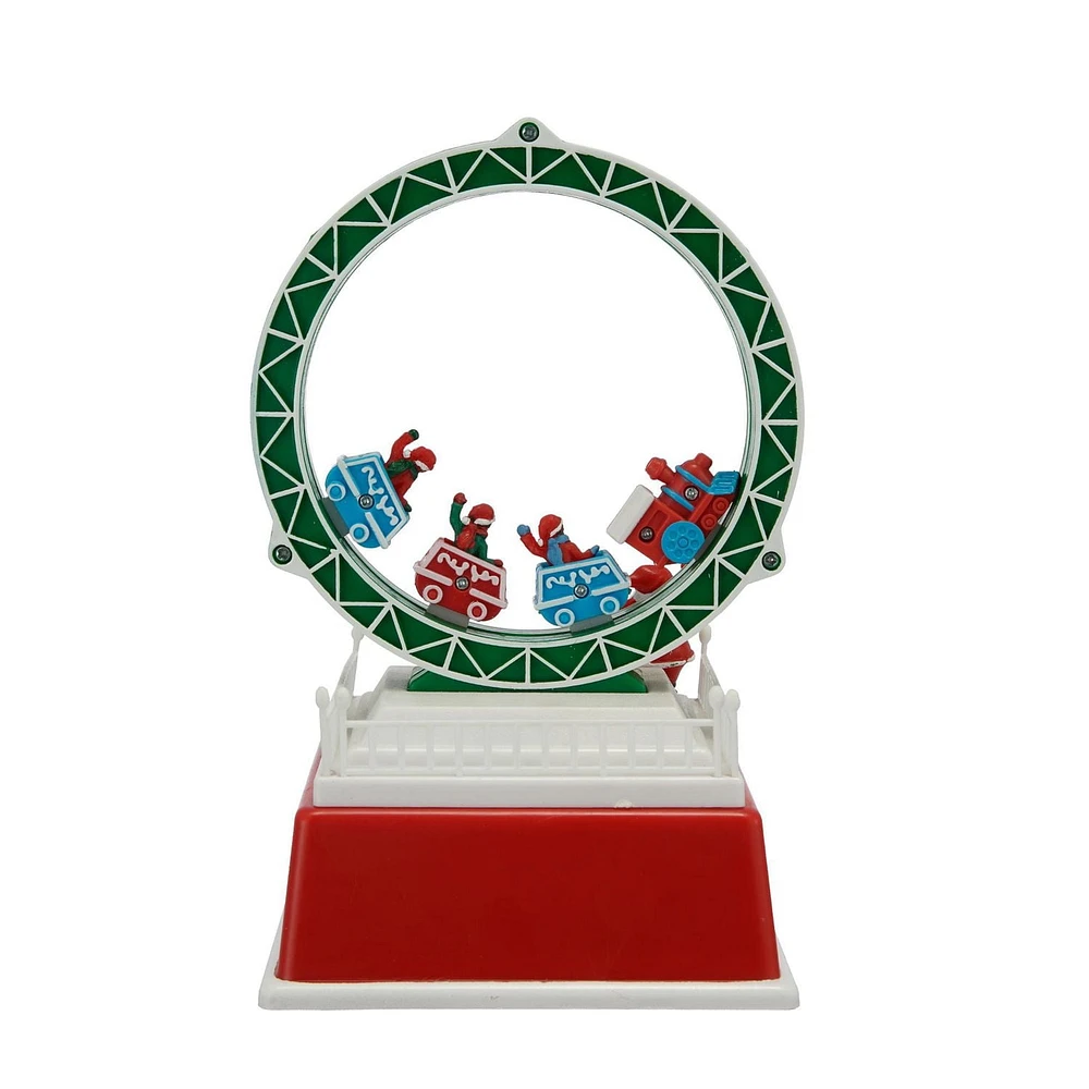 Holiday Time  Village Roller Coaster