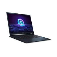 Ordinateur portable Ultra fin et légerStealth 14 AI Studio A1VGG-040CA de MSI 14 po OLED 120Hz Intel® Core™ Ultra9-185H RTX 4070 32 Go DR5 1 To NVMe SSD Win 11