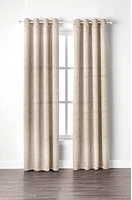 Mainstays Jacquard Panneau de fenêtre avec Motif Feuille Ivoire