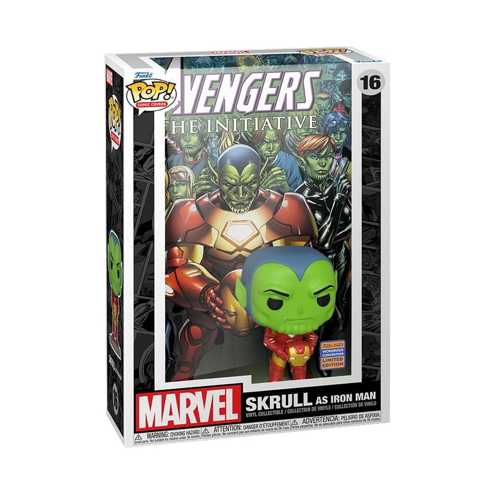 Funko POP! Comic Cover: Marvel- Skrull As Iron Man Vinyl Bobblehead