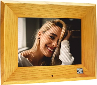 KODAK RDPF-802W 8 inch Multi-Function Digital Photo Frame (Burlywood)