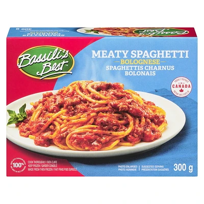 BASSILI'S BEST MEATY SPAGHETTI BOLOGNESE, BASSILI'S BEST MEATY SPAGHETTI BOLOGNESE-300G