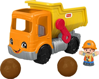 Fisher-Price Little People Camion à benne Travail en équipe
