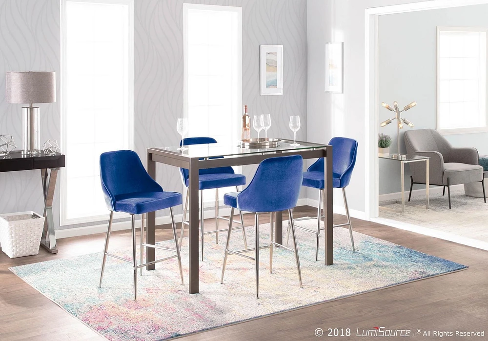Tabouret de comptoir contemporain de Marcel de LumiSource