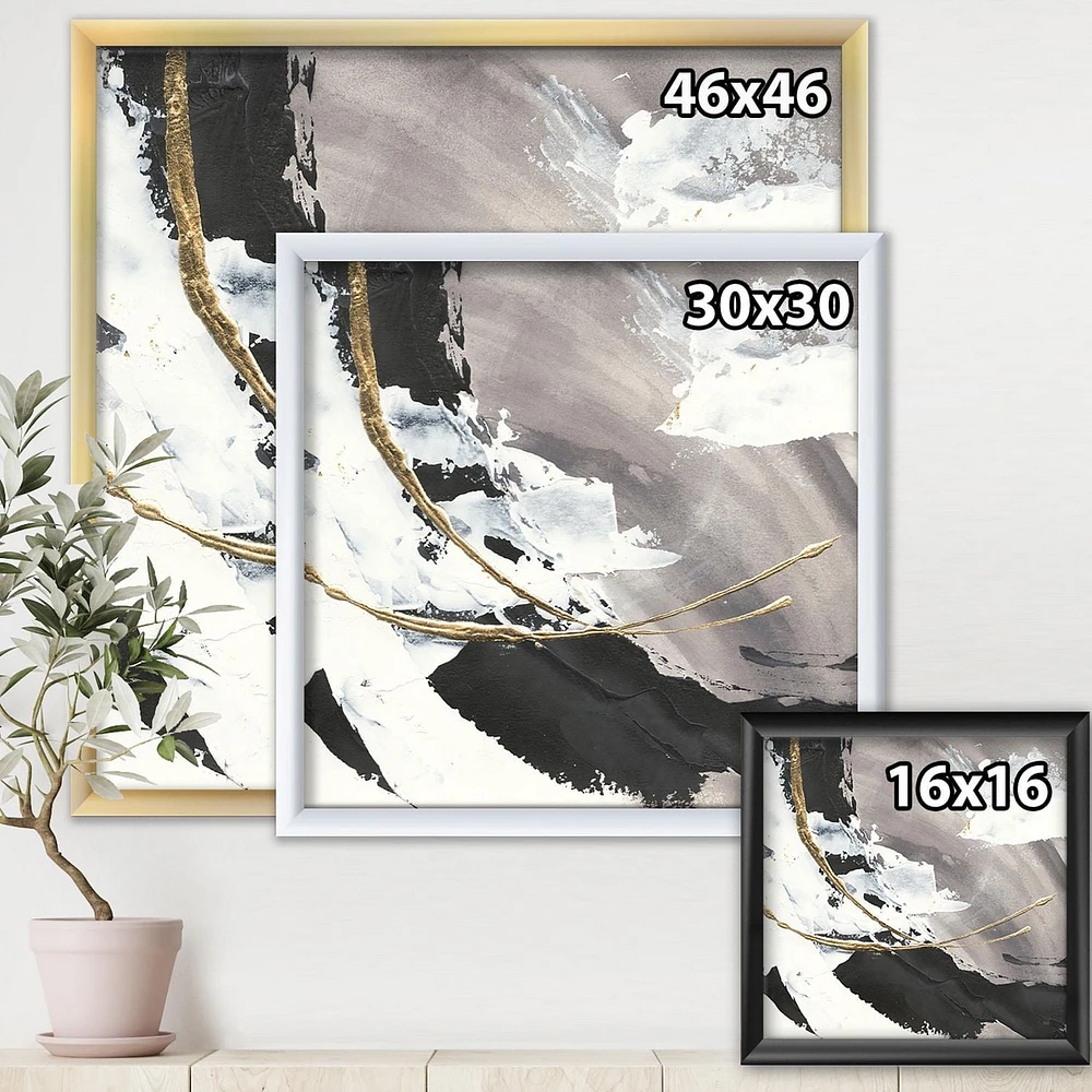 Designart Arcs peints glamour II Art mural encadr