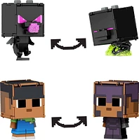 Minecraft Flippin' Figs Coffret de 2 Sunny et Dragon de l’Ender