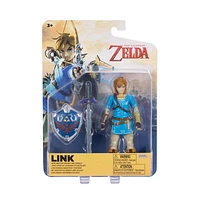 Nintendo 4 Inch Figure - Link With Master Sword and Shield