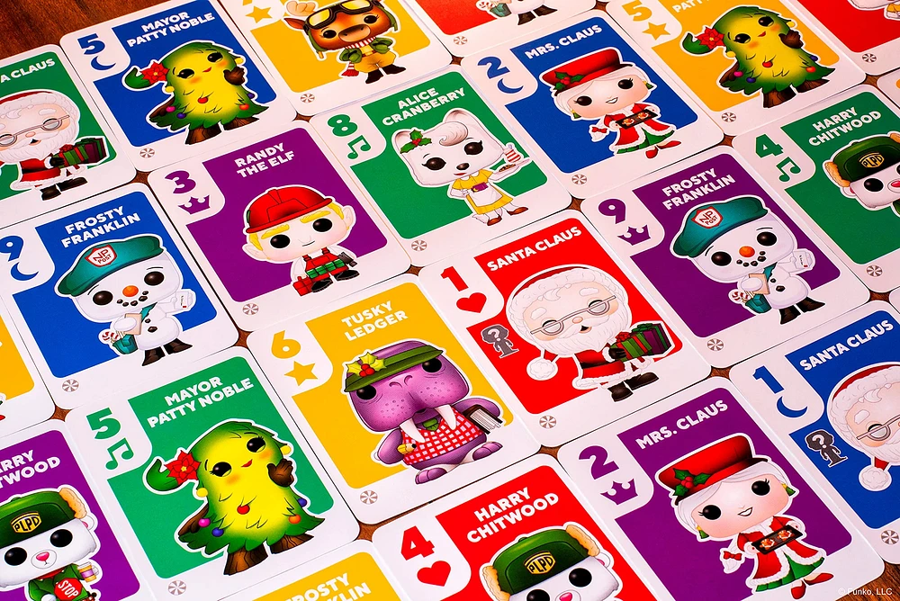 Funko Games QUELQUE CHOSE DE SAUVAGE ! PEPPERMINT LANE – PÈRE NOËL