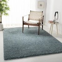 SAFAVIEH August Carlene Solid Plush Shag Area Rug