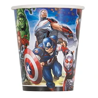 8 Avengers Paper Cups, 8 9 ounce Paper Cups