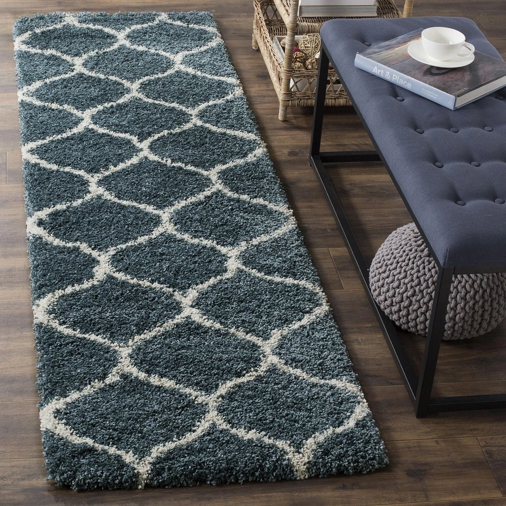 Safavieh Hudson Arline Tapis Géométrique Shag