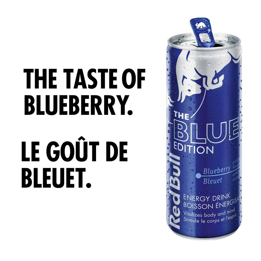 Red Bull Energy Drink, Blueberry, 250ml, 1 x 250 mL