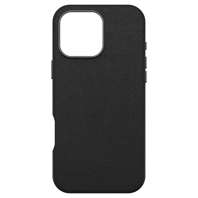 OtterBox Symmetry Cactus Leather Case Noir Ash for iPhone 16 Pro Max
