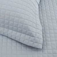 Ensemble de courtepointe Millano Classique - Gris clair