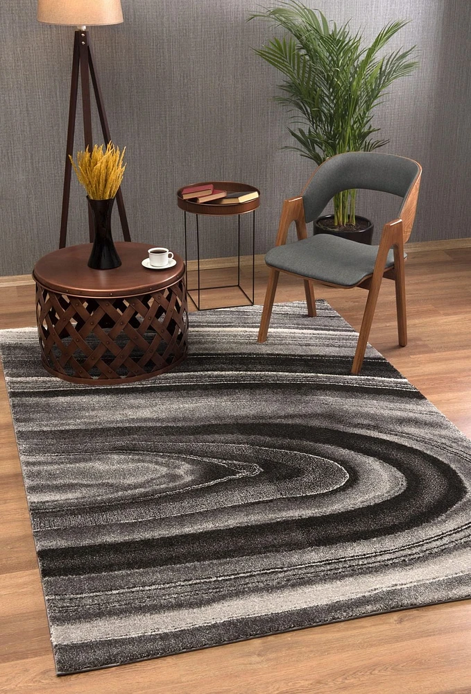 Rug Branch New Zealand Plush Collection Moderne Abstraite Tapis de Zone