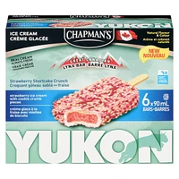 Chapman's Yukon Lynx Strawberry Shortcake Crunch, 6 x 90 mL