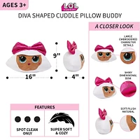 Coussin douillet L.O.L. Surprise! "Pink Bow Diva"