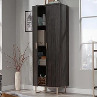 Sauder La Collection Walter Heights Meuble de rangement, Finition Blade Walnut, 433376