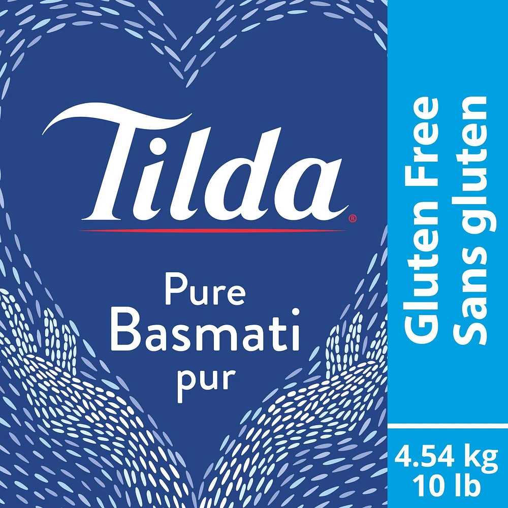 Tilda Pure Basmati Rice, 4.54 kg (10 lb)