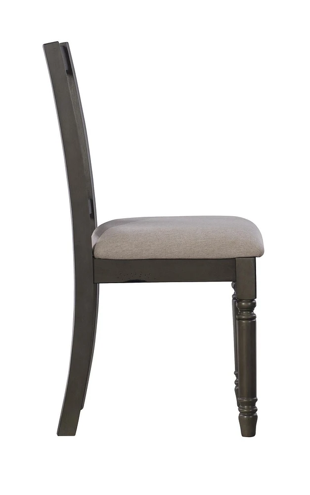 Weston Side Chair, Grey (Set of 2)