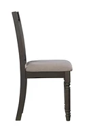 Weston Side Chair, Grey (Set of 2)