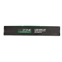 GoZone A Frame Dumbbell Rack – Black, Holds 5 pairs of dumbbells