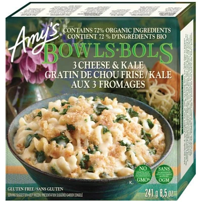 Amy's Kitchen 3 Cheese Kale Bake Bowl, 241g