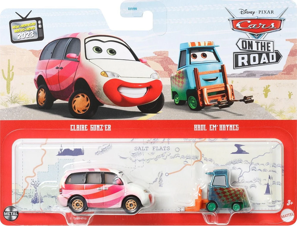 Disney·Pixar-Cars-Clown & Strong Pitty Coffret 2 Véhicules échelle 1/55
