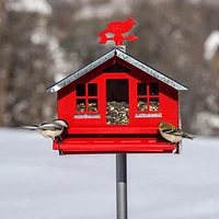 Mangeoire maisonnette Squirrel Be Gone II avec girouette de Perky-Pet