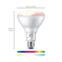 Great Value Wiz Full Colour BR30 WiFi bulb, GV LED WiFi BR30 W65