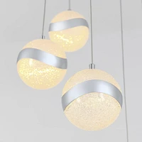 Artika luminaire Wavey à 5 lumières à DEL intégrées