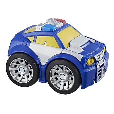 Playskool Heroes Transformers Rescue Bots Flip Changers Chase The Police-Bot Figure