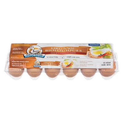 Naturegg Medium Organic Eggs