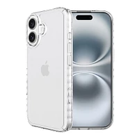 Étui protecteur en gel pour téléphone iPhone 16 de onn., prises latérales renforcées Protection contre chutes 1,8 m