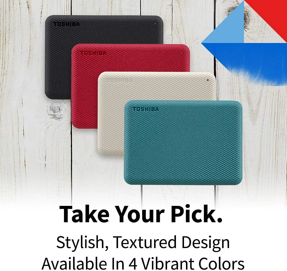 Disque dur externe portable Canvio Advance Plus - Vert