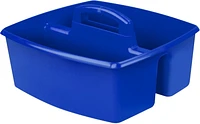 Storex Panier de rangement avec poignée / Grande taille/ Bleu(6 unités/paquet)