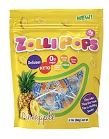 Zollipops Pouch Lollypops Pineapple 88g