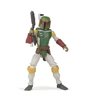 Star Wars Galaxy of Adventures - Figurine articulée Boba Fett de 12,5 cm avec projectile, jouet pour enfants, à partir de 4 ans