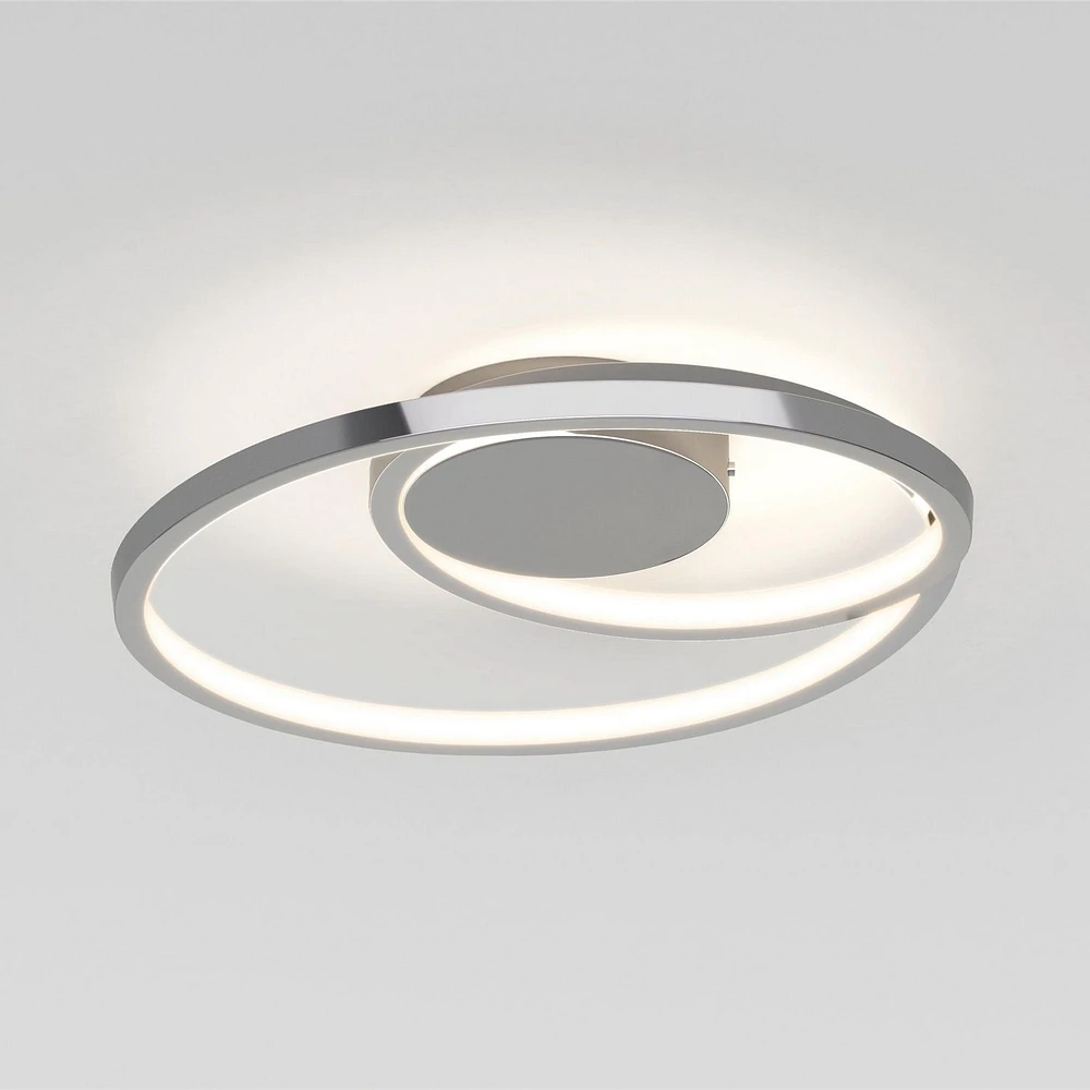 Salto Chrome Flush Mount